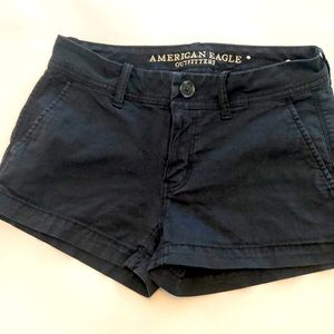 American Eagle Black Shorts